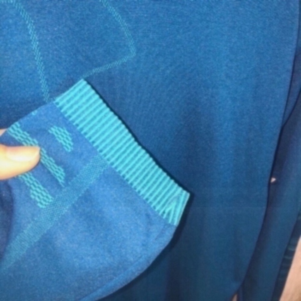 Kids Under Armor Blue Hoodie - Picture 4 of 6